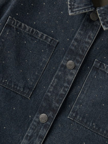 NAME IT Denim Jakke Rhea Rhine Dark Midnight Denim